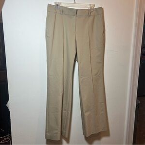 Ann Taylor Tan Straight Leg Pants
